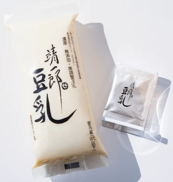 靖一郎豆乳 靖一郎豆乳とにがりセット 7本と7袋(豆乳:1本 200g にがり:1袋 2ml) 豆乳 無調整 にがり ミネラル 大豆 濃厚 国産厳選大豆 冷蔵|Macaron
