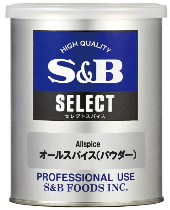 オールスパイスパウダー Ｍ缶 180g S B スパイス 調味料 業務用 大容量｜Macaron