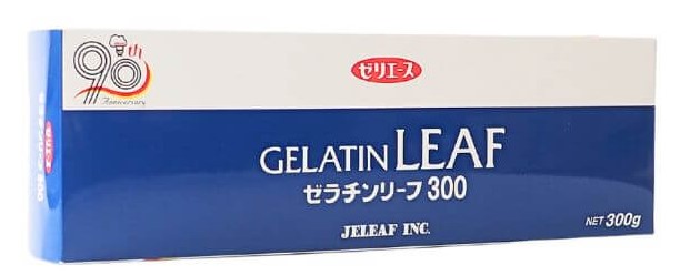 ジェリフ ゼラチンリーフ300 300g 板ゼラチン ムース ゼリー コラーゲン 家庭用 業務用 プロ｜Macaron