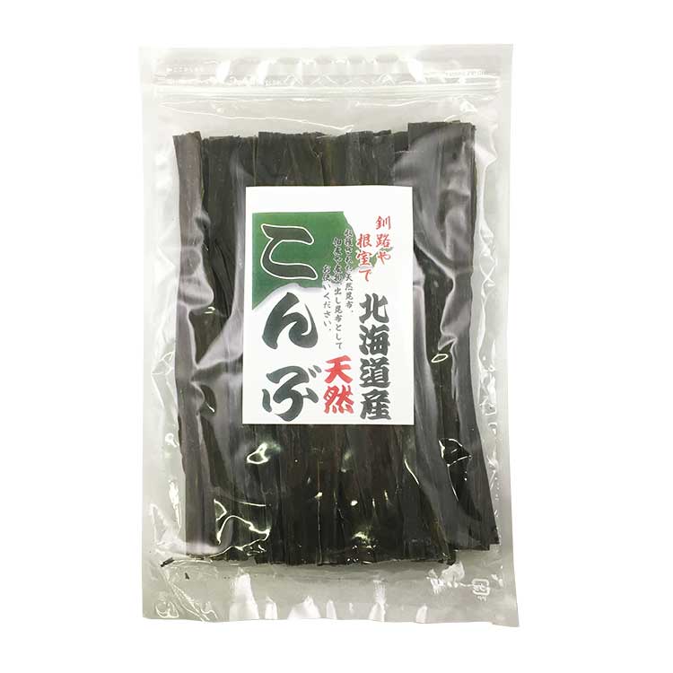天満大阪昆布 北海道産 天然こんぶ 200g 出汁 料理 無添加 煮物 乾物｜Macaron