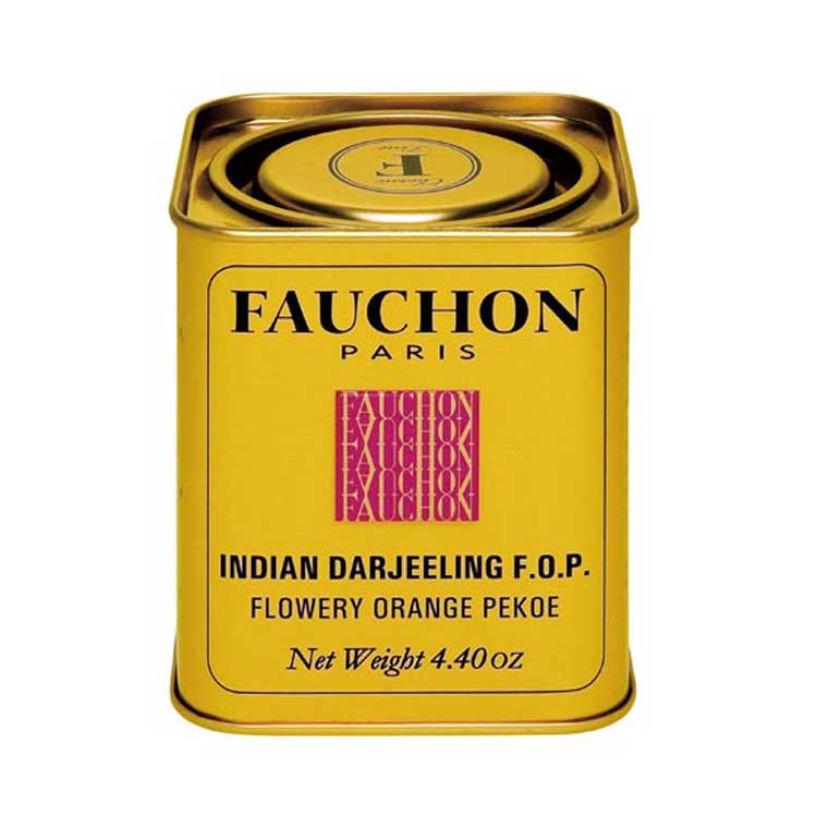 フォション紅茶ダージリン缶 125g 紅茶 茶葉 ダージリン 高級 ギフト ティータイム 缶入り｜Macaron