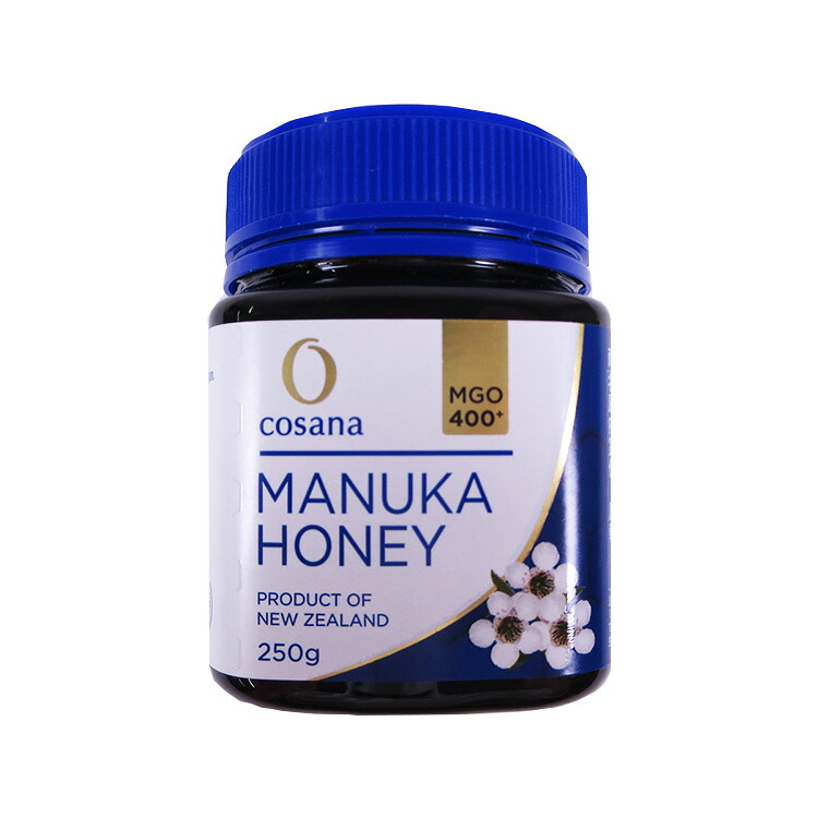 コサナ マヌカハニー MGO400+ 250g マヌカハニー 蜂蜜 健康 ニュージーランド 栄養補給 甘味料｜Macaron