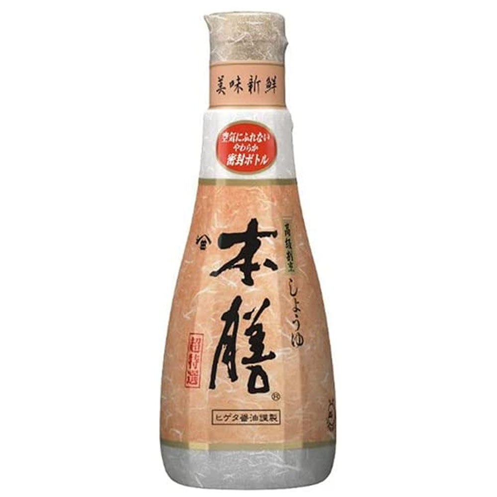 市場 ヒゲタ 200ml×1本 本膳 高級割烹しょうゆ