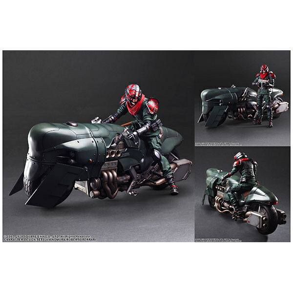 FF7 リメイク PLAY ARTS改 ジェシー クラウド＆バイクSET ファイナルファンタジーVII リメイク PLAY ARTS改 ジェシー, クラウド