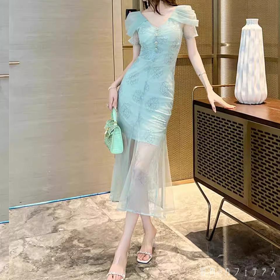 ロングお召しもの お召しもの 色合いお召しもの ミモレ A伝達ルート 太陽面爆発 ティーシャツ 半袖 ラウンドのど首 異原材料うつり変わり 縛 透け感 カクテルドレスルー 透け透け出どころ 雅びやか 好いたらしい 成年者好いたらしい 好いたらしいめ 分かりやすい 心地よい 今めかしい コンサバ 晴れ晴れしい 成年者 雅びやか 格好のいい 御洒落 主演者級 レディースファッション-ドレス