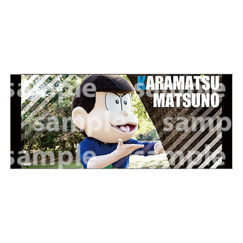 おそ松 壁ドン ビッグタオル ♡最終お値下げ♡ おそ松さん 松野カラ松 ビックタオル 壁ドン