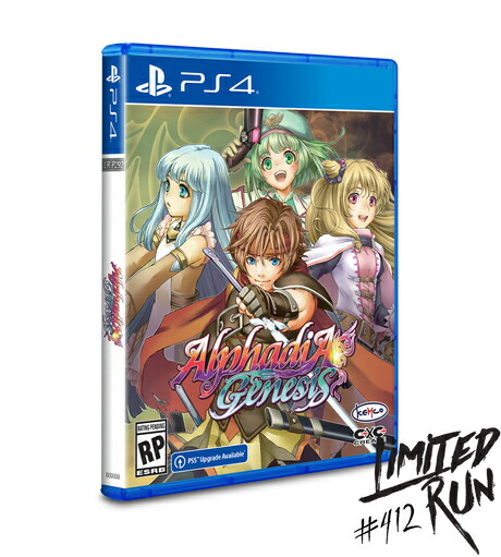 在庫あり[メール便OK]【新品】【PS4】ALPHADIA GENESIS 2【北米版】 ★返品・交換不可★メーカーサポートはありません★