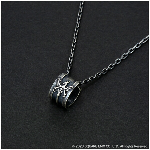在庫あり【新品】FINAL FANTASY XVI House Rosfield Silver Ear Cuff Pendant/ファイナルファンタジー[スクエニグッズ]