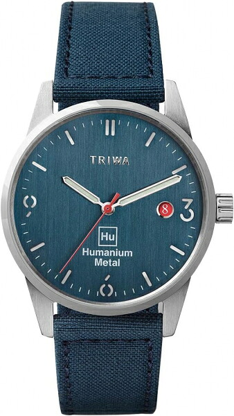 訳あり[メール便OK]【新品】HU39B-CL080712/HumaniumMetal ヒューマニウムメタル 　TRIWA（トリワ）　腕時計[在庫品]★TRIWAのリサイクルキャンパスの替えベルト付★＊写真とは異なることがあります。｜浅草マッハ！！