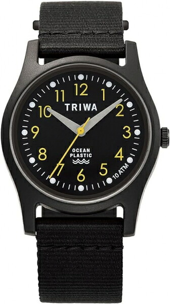 訳あり[メール便OK]【新品】TFO110-CL150101/LIMITED BLACK　TRIWA（トリワ）　腕時計[在庫品]★TRIWAのリサイクルキャンパスの替えベルト付★＊写真とは異なることがあります。