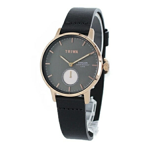 訳あり[メール便OK]【新品】TRIWA SVALAN NOIR BLACK CLASSIC SUPER SLIM SVST101-SS010114/SVALAN スヴァラン TRIWA（トリワ） 腕時計＊写真とは異なることがあります。