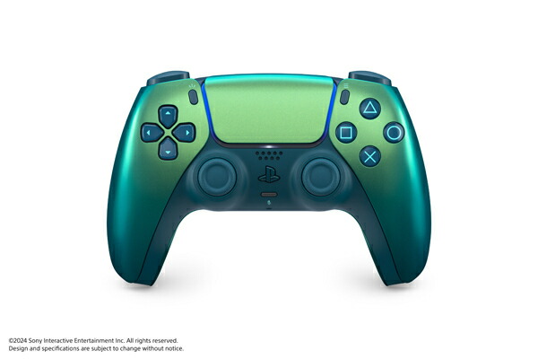 【新品】【PS5HD】DualSense ワイヤレスコントローラー クロマグリーン（新品番）[在庫品]