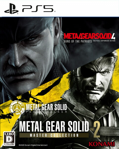 オリ特付【08/27発売日お届け☆予約】【新品】【PS5】METAL GEAR SOLID : MASTER COLLECTION Vol.2 [PS5版]★浅草マッハオリジナル特典付★
