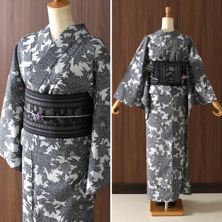 素晴らしい価格 撫松庵 仕立て上がり洗える浴衣 - 唐獅子牡丹 クロ 100-337-034-86 ※セオα レディース 婦人用 CEOα  セオアルファ 洗えるゆかた プレタ 夏 動物 植物 女性用 mo005 appelectric.co.il