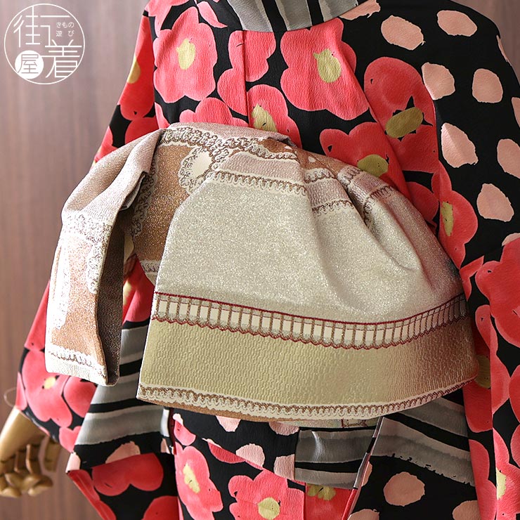 楽天市場】＼2点で3％OFFクーポン／[ 振袖 帯 ] 成人式 袋帯 織