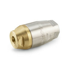 ケルヒャー 4.765-001.0 パイプクリーニングノズル 低気圧ジェット機 Rotor pipe D21/040 吐きだす口此れから 3 渡り廊下前に 1 渡り廊下。ノズル大きさ 040。外径21粍