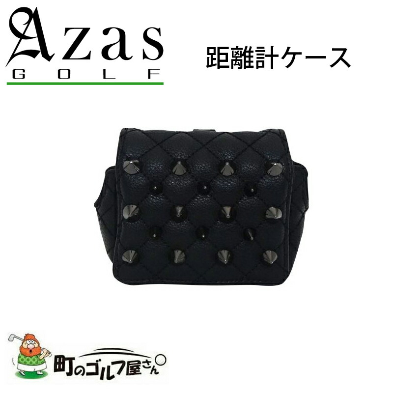 完売】 Golf Selmo クラシック 距離計ケース Classic アザスゴルフ セルモ case Rangefinder Azas スタッズ  RFB-CI01B black 黒×黒 バッグ・ケース