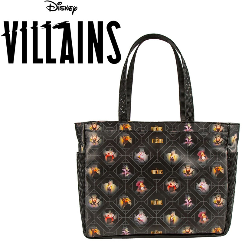 ディズニー ヴィランズ トートバッグ 73223-422-000 32ｘ40ｘ14cm 2025 リンクス ゴルフ Lynx Golf Disney VILLAINS Tote Bag 25at