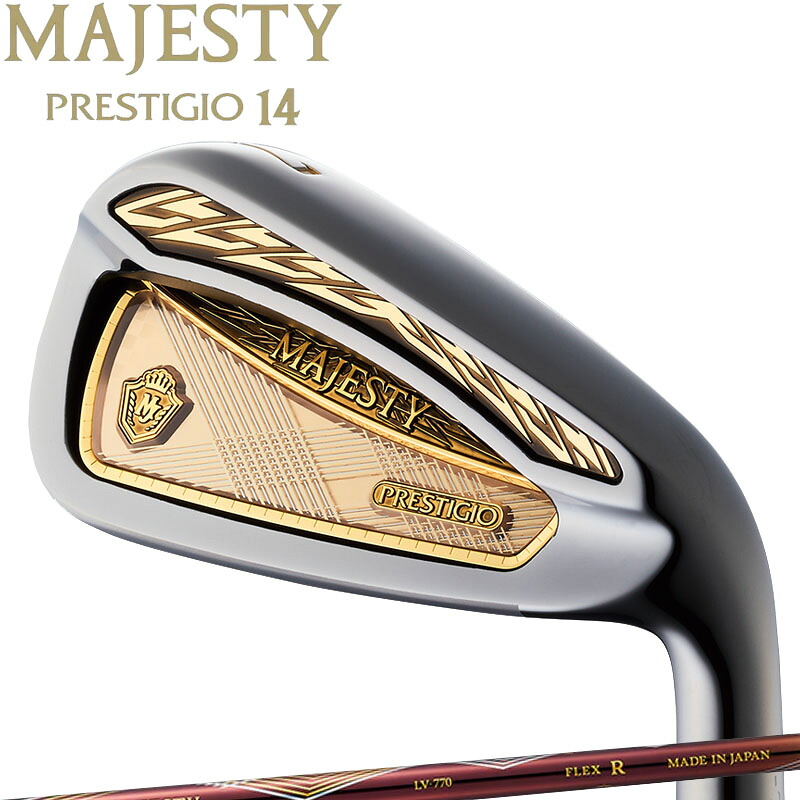 マジェスティ プレステジオ14 アイアン 単品 LV770 2026 メンズ 男性用 マルマン maruman MJ MAJESTY PRESTIGIO 14 IRON MEN'S｜町のゴルフ屋さん