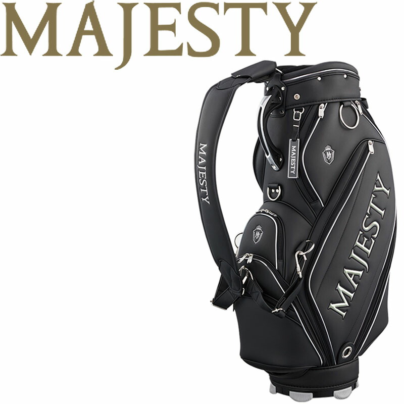 MAJESTY ULTRA SMOOTH キャディバッグ ブラック 楽天市場】マジェスティ ゴルフ ウルトラ スムース ブラック