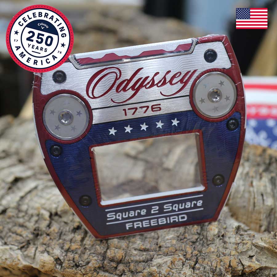 【国内未発売モデル】限定 キャロウェイ オデッセイ USモデル 250周年記念 パター Square 2 Square Freebird USA SL120シャフト 34インチ 2&deg; グリップ 1776 アメリカ建国250周年 ゼロトルク｜町のゴルフ屋さん 110,000円