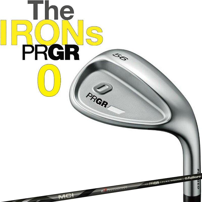 プロギア IRONs 0 ゼロ ウェッジ MCI FOR PRGR FLEX WEDGEカーボンシャフト 2024年モデル 新 ウエッジ 単品 PRGR NEW ZERO WEDGE GSP-CB 24at