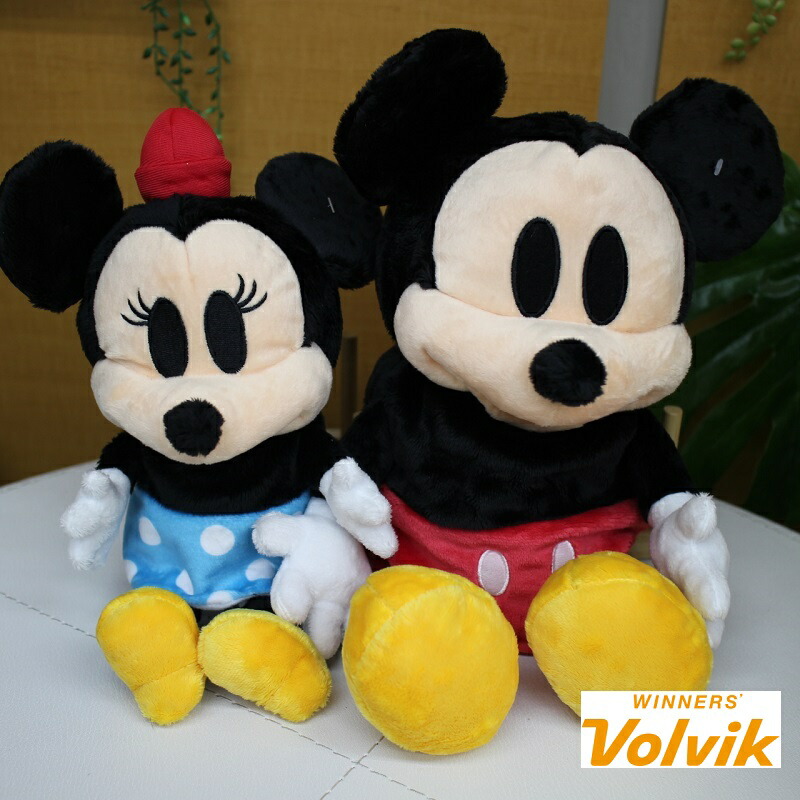 古典 ミッキーマウス 2個セット ヘッドカバー ゴルフ ミッキー ミニー ドライバー用 Disney X Volvik ディズニー X ボルビック フェアウェイウッド用 ミニーマウス vol Mkmn Alexandremagno Net