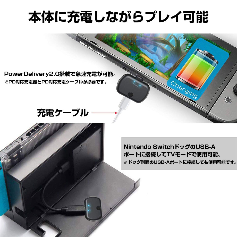 楽天市場 送料無料 Nintendo Switch イヤホン ワイヤレス Bluetooth5 0 オーディオアダプター トランスミッター Ps4 Pc 無線 ワイヤレスレシーバー Usb Type C Aptx Ll 低遅延 トランシーバー アダプター Windows Macbook ヘッドフォン ヘッドセット ニンテンドー