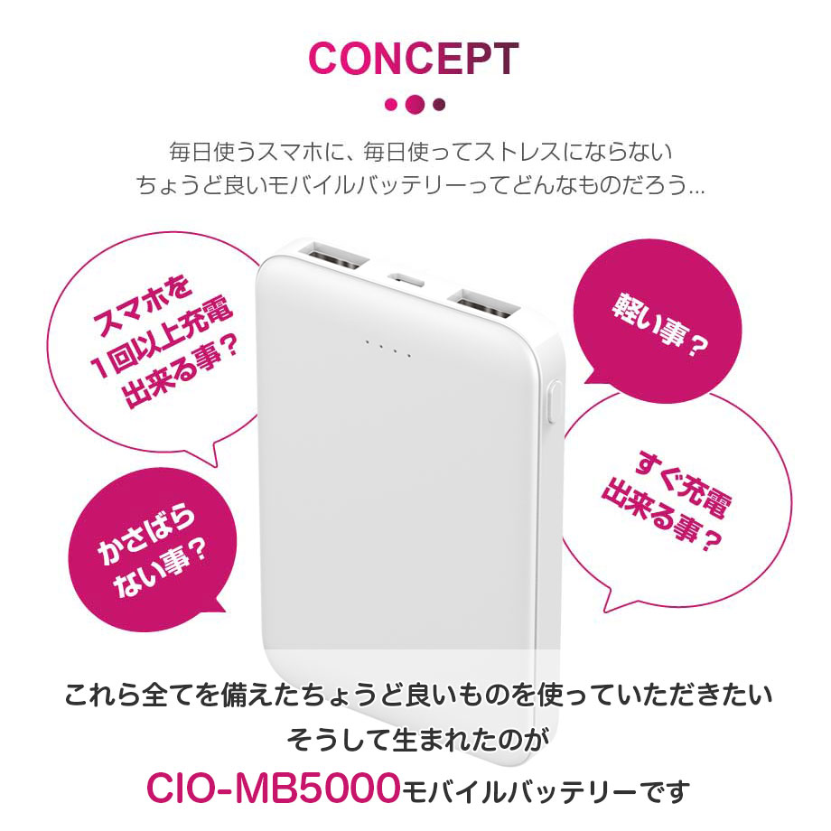 楽天市場 期間限定タイムセール 1000円 モバイルバッテリー Iphone 軽量 薄型 ポータブル 充電器 コンパクト 小型 5000mah Apple Android Xperia Huawei Asus Zenfone Galaxy Aquos かわいい おしゃれ Pse認証済 町のお店 楽天市場店