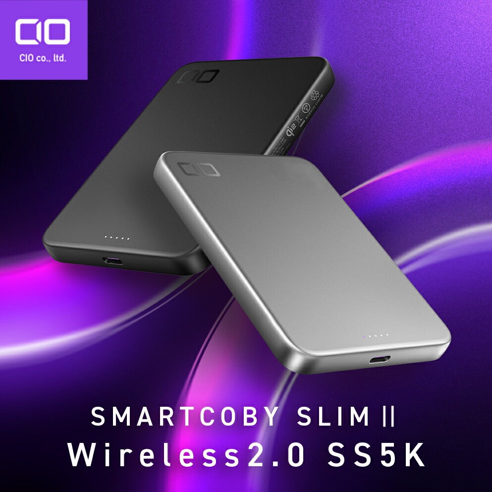 楽天市場】CIO 半固体 電池 Qi2 MagSafe対応 5000mAh モバイル