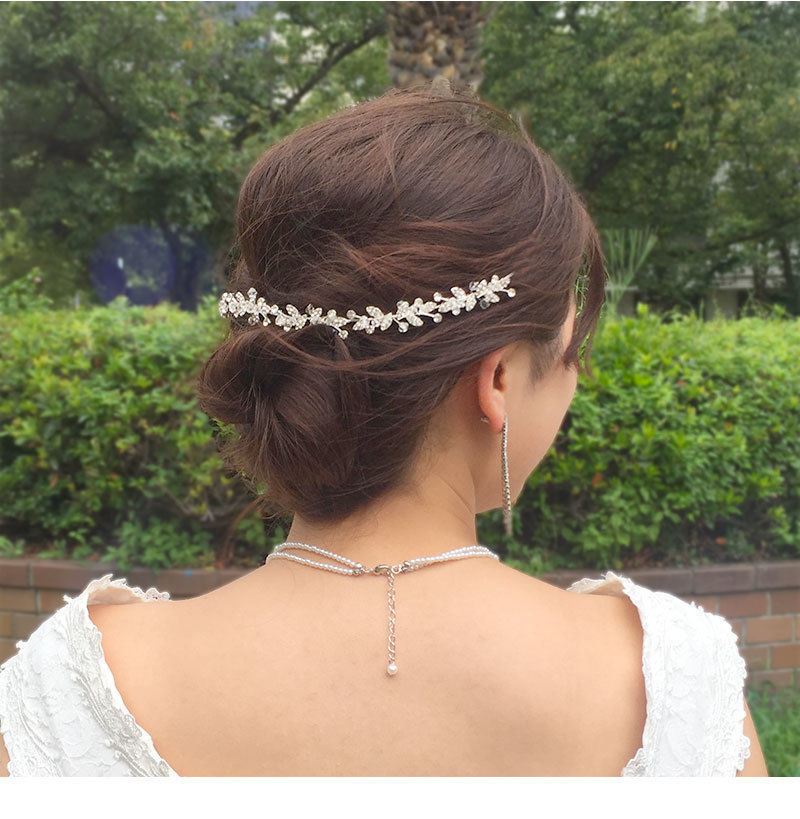 ヘッドドレス ヘアアクセサリー 2way ウェディング クリスタル シルバー シンプル ティアラ バックカチューシャ ビジュー ビーズ ブライダル小物 ヘアアレンジ ヘアー ヘッドアクセ ボリューム 二次会 大ぶり 披露宴 細身 結婚式 華奢 髪飾り 新入荷 流行 バックカチューシャ