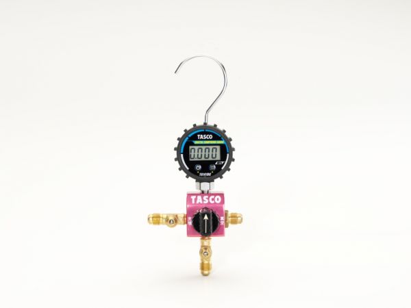 イチネンタスコ TASCO TA123DG-2 ボールバルブ式デジタルシングルマニホールドキット｜マックアイPROshop