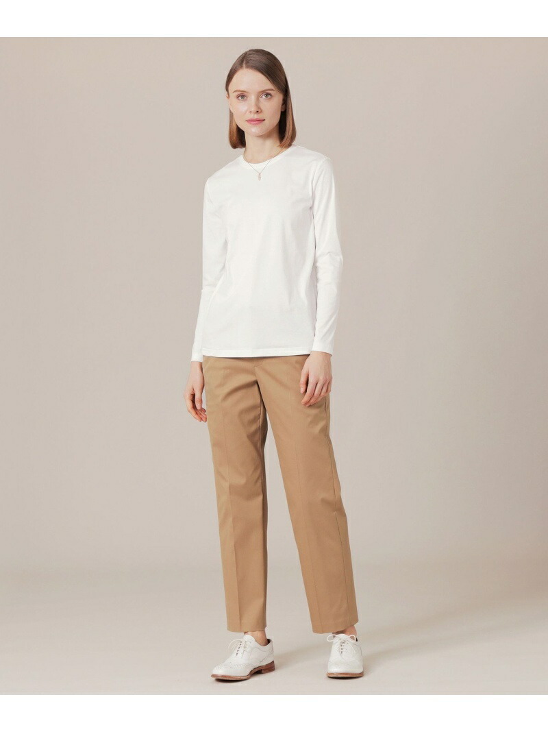 コットンスムース長袖Tシャツ MACKINTOSH LONDON Tシャツ ネイビー 