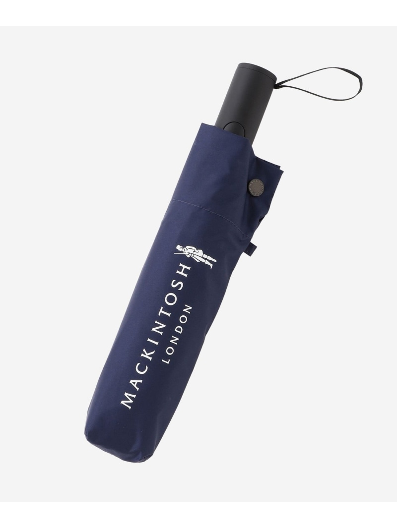 【SUMMER SHIELD】晴雨兼用折りたたみ傘 MACKINTOSH LONDON マッキントッシュ ロンドン ファッション雑貨 傘・長傘 ネイビー ブラック【送料無料】[ Fashion]