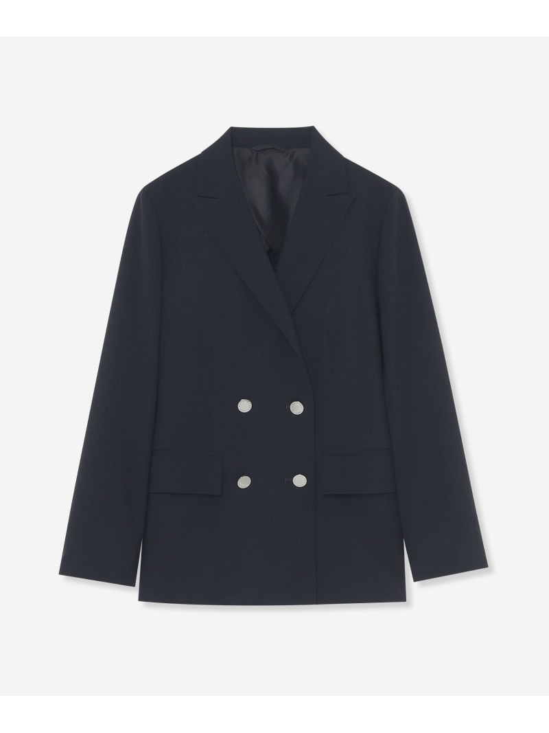 【L】ライトソフトウールジャケット MACKINTOSH LONDON　(L Size) マッキントッシュ ロンドン ジャケット・アウター その他のジャケット・アウター ネイビー【送料無料】[ Fashion]