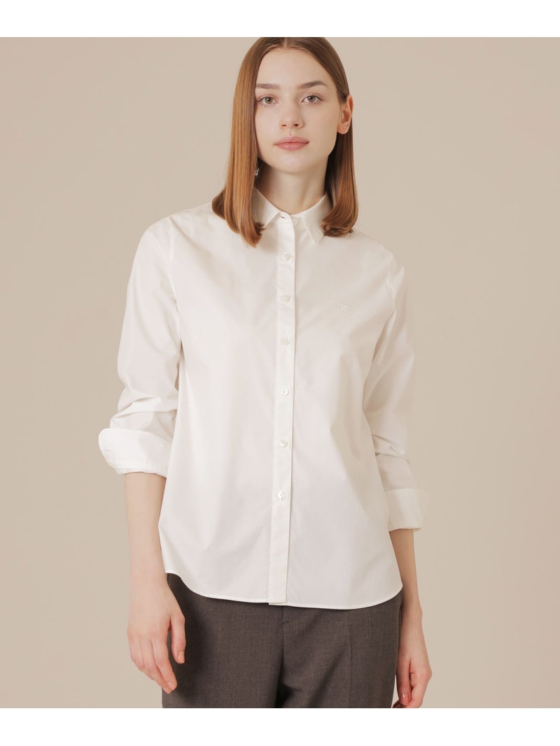 【SALE／30%OFF】【The Essential Collection】コットンブロードシャツ MACKINTOSH LONDON マッキントッシュ ロンドン トップス シャツ・ブラウス ホワイト【RBA_E】【送料無料】[ Fashion]