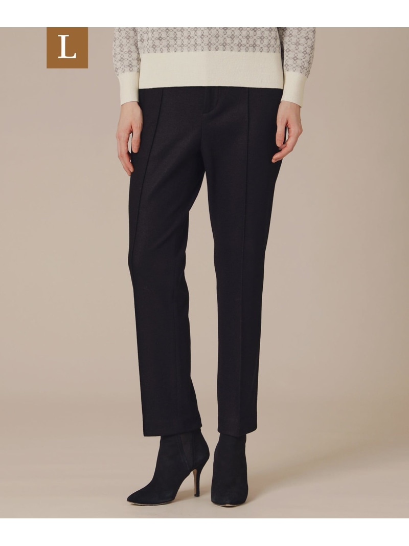 【L】ウォッシャブルウールクロップドパンツ MACKINTOSH LONDON　(L Size) マッキントッシュ ロンドン パンツ その他のパンツ ホワイト ブラック【送料無料】[ Fashion]