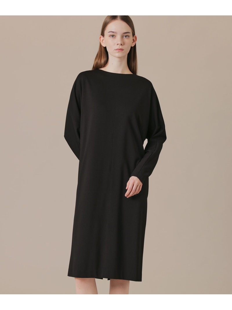 ストレッチポンチワンピース MACKINTOSH LONDON マッキントッシュ ロンドン ワンピース・ドレス ワンピース ネイビー ブラック【送料無料】[ Fashion] 59,400円