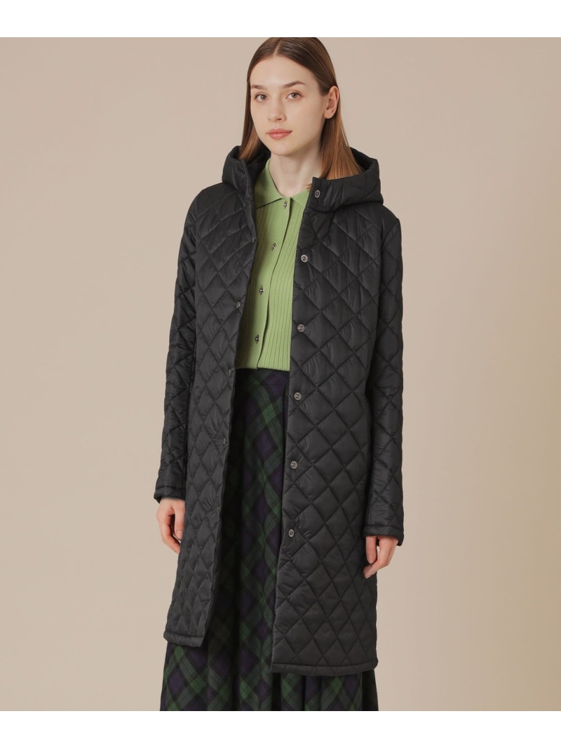 【SALE／30%OFF】【Tilbury hood long/ティルベリーフードロング】エアリーキルティングフーデッドコート MACKINTOSH LONDON マッキントッシュ ロンドン ジャケット・アウター その他のジャケット・アウター ベージュ ブラック【RBA_E】【送料無料】[ Fashion] 46,200円
