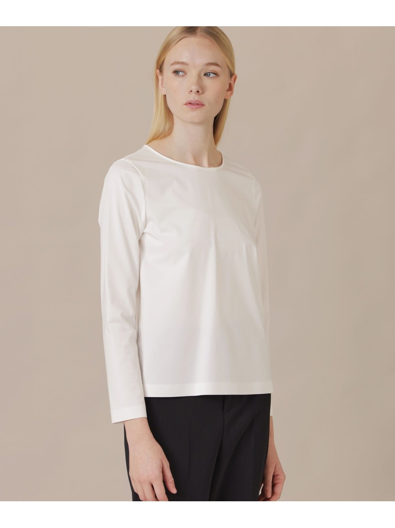 【The Essential Collection】プレーティング天竺プルオーバー MACKINTOSH LONDON マッキントッシュ ロンドン トップス カットソー・Tシャツ ホワイト【送料無料】[ Fashion]｜MACKINTOSH LONDON 15,048円
