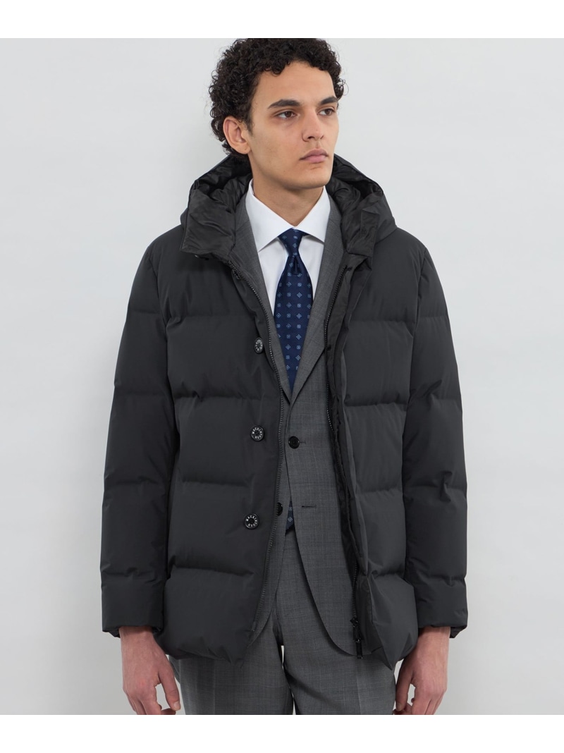 パーテックスノンキルトダウンパーカー MACKINTOSH LONDON マッキントッシュ ロンドン ジャケット・アウター ダウンジャケット・ダウンベスト ブラック ホワイト カーキグリーン【送料無料】[ Fashion]｜MACKINTOSH LONDON