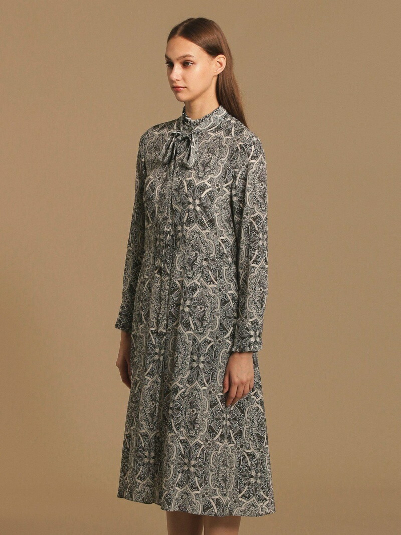 お歳暮 Sale 40 Off モダンカシミールプリントシルクワンピース Mackintosh London マッキントッシュ ロンドン ワンピース シャツワンピース グレー Rba E 送料無料 Rakuten Fashion 本店は Kfouaward Com