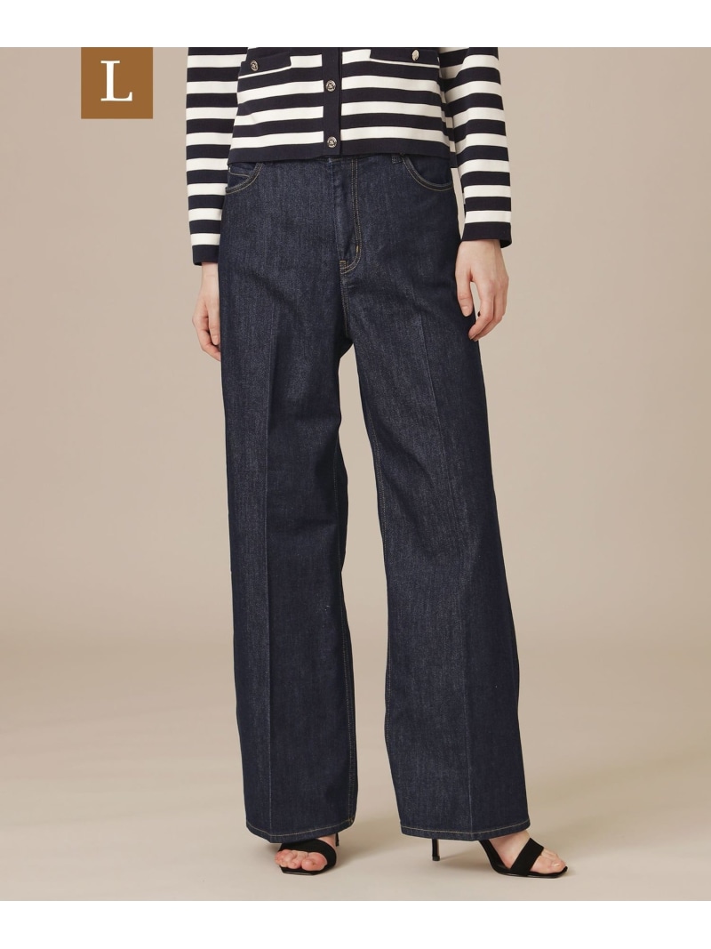【L】コットンポリエステルレーヨンデニムパンツ MACKINTOSH LONDON　(L Size) マッキントッシュ ロンドン パンツ その他のパンツ ネイビー ブルー【送料無料】[ Fashion]