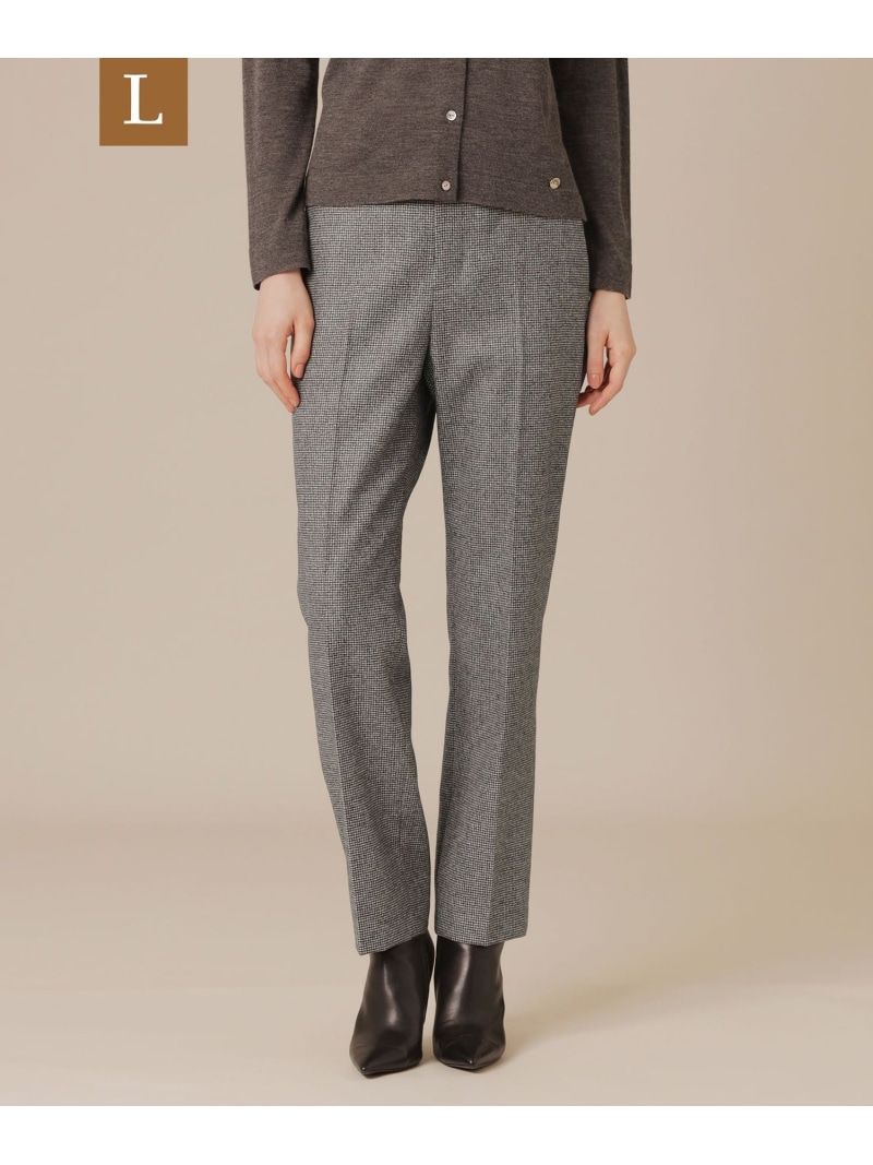 【SALE／23%OFF】【L】ウールサキソニーパンツ MACKINTOSH LONDON　(L Size) マッキントッシュ ロンドン パンツ その他のパンツ ブラック グレー グリーン ベージュ【RBA_E】【送料無料】[ Fashion]