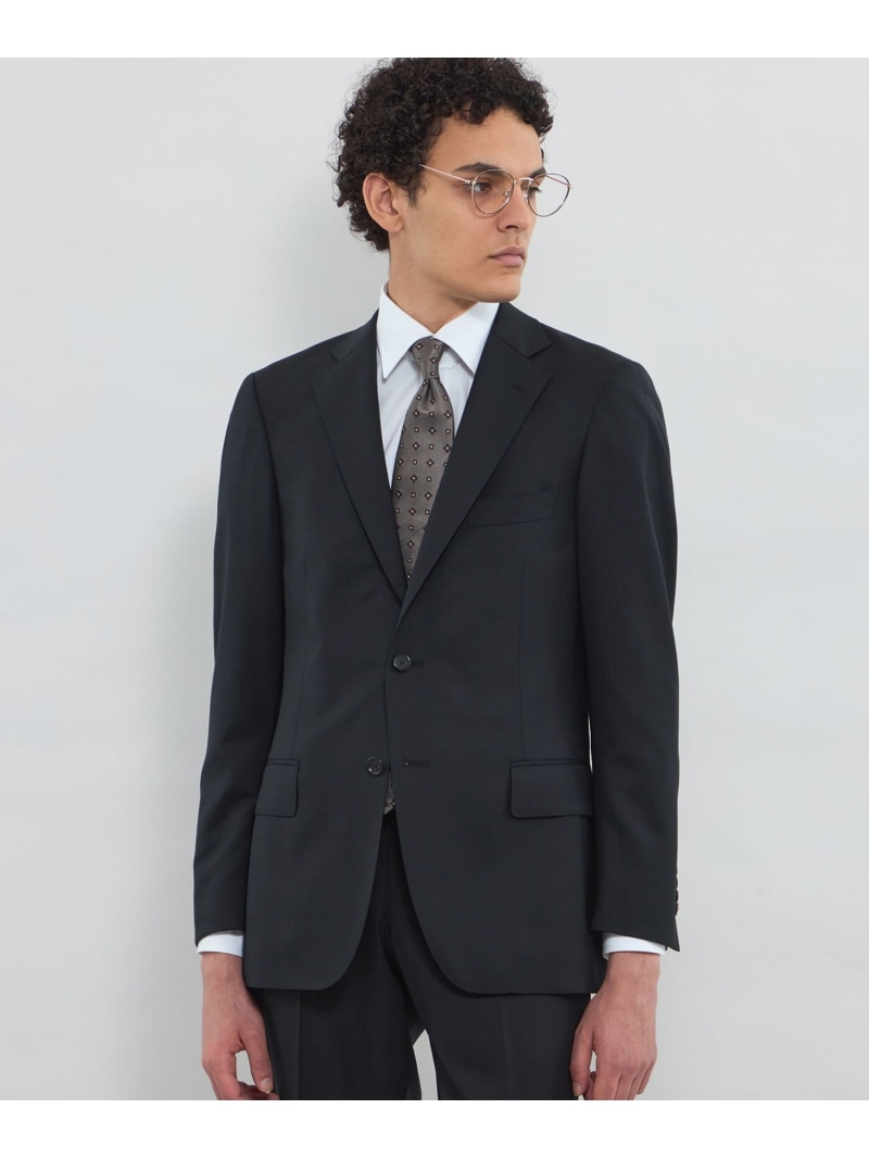 【NEW BRIDGE】【NEW BRIDGE】Super110's オリジナルシャドーチェックスーツ MACKINTOSH LONDON マッキントッシュ ロンドン スーツ・フォーマル スーツジャケット ブラック【送料無料】[ Fashion]｜MACKINTOSH LONDON