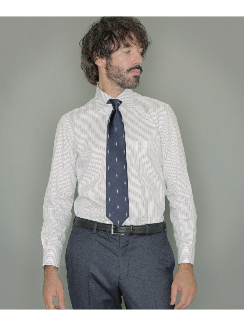 オックスフォードオルタネイトストライプシャツ MACKINTOSH LONDON マッキントッシュ ロンドン トップス シャツ・ブラウス ホワイト【送料無料】[ Fashion]