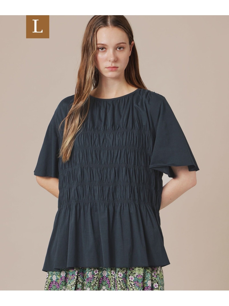 【L】シャーリングティアードプルオーバー MACKINTOSH LONDON　(L Size) マッキントッシュ ロンドン トップス その他のトップス グレー パープル ネイビー【送料無料】[ Fashion]