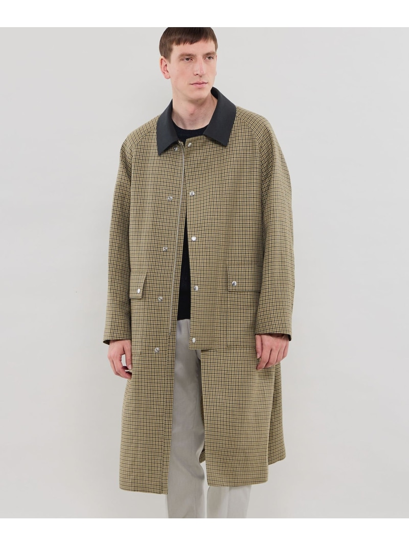 【SALE／25%OFF】【DORMEUIL/ドーメル】ウールリネンハンティングコート MACKINTOSH LONDON マッキントッシュ ロンドン ジャケット・アウター その他のジャケット・アウター ベージュ グレー【RBA_E】【送料無料】[ Fashion]｜MACKINTOSH LONDON