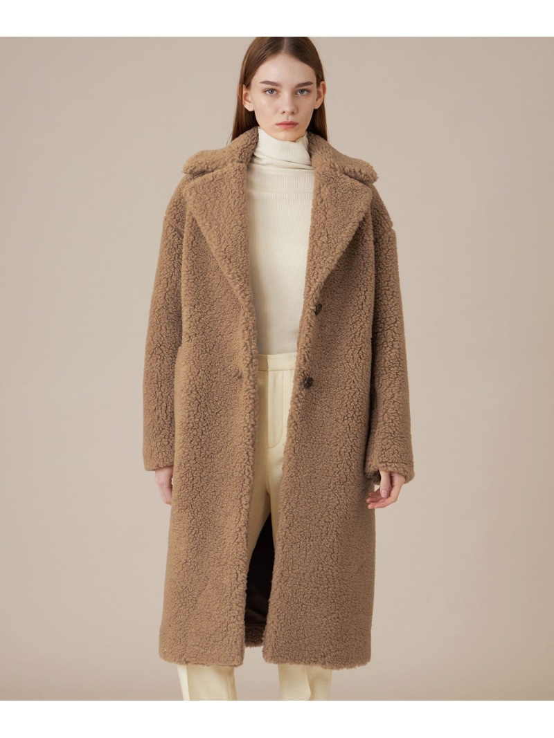 【SALE／25%OFF】【DURRIS/デュリス】ウールボアコート MACKINTOSH LONDON マッキントッシュ ロンドン ジャケット・アウター その他のジャケット・アウター ベージュ【RBA_E】【送料無料】[ Fashion]