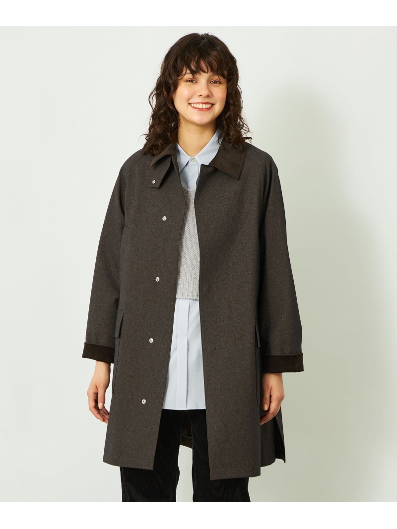 GREY LABEL 【SOMERFORD(サマーフォード)】 MACKINTOSH PHILOSOPHY マッキントッシュ フィロソフィー ジャケット・アウター ステンカラーコート ネイビー ブラウン ベージュ【送料無料】[ Fashion]｜MACKINTOSH PHILOSOPHY